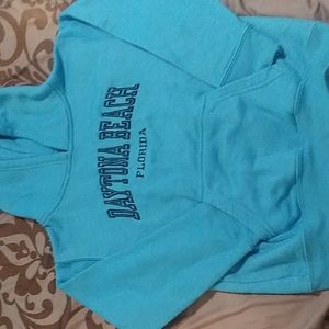 Daytona Beach Florida Fleece Hoodie Kids size small